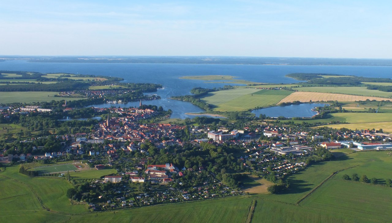 Luchtfoto Röbel/Müritz, © Jan Fencik