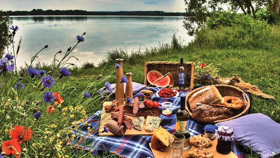 Piknik przy stawach rybnych w Lewitz, © Tourismusverband Mecklenburg-Schwerin e.V./C.Klüver