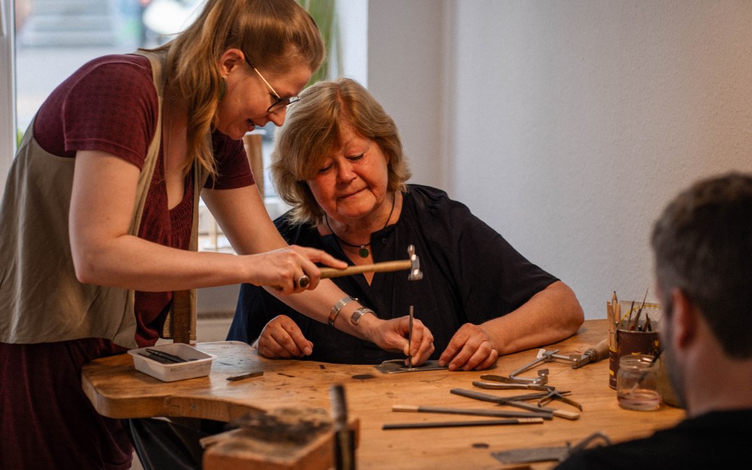Goldsmith workshop: Try your hand at this beautiful craft and make your own piece of jewelry., © Jessica Bröckl