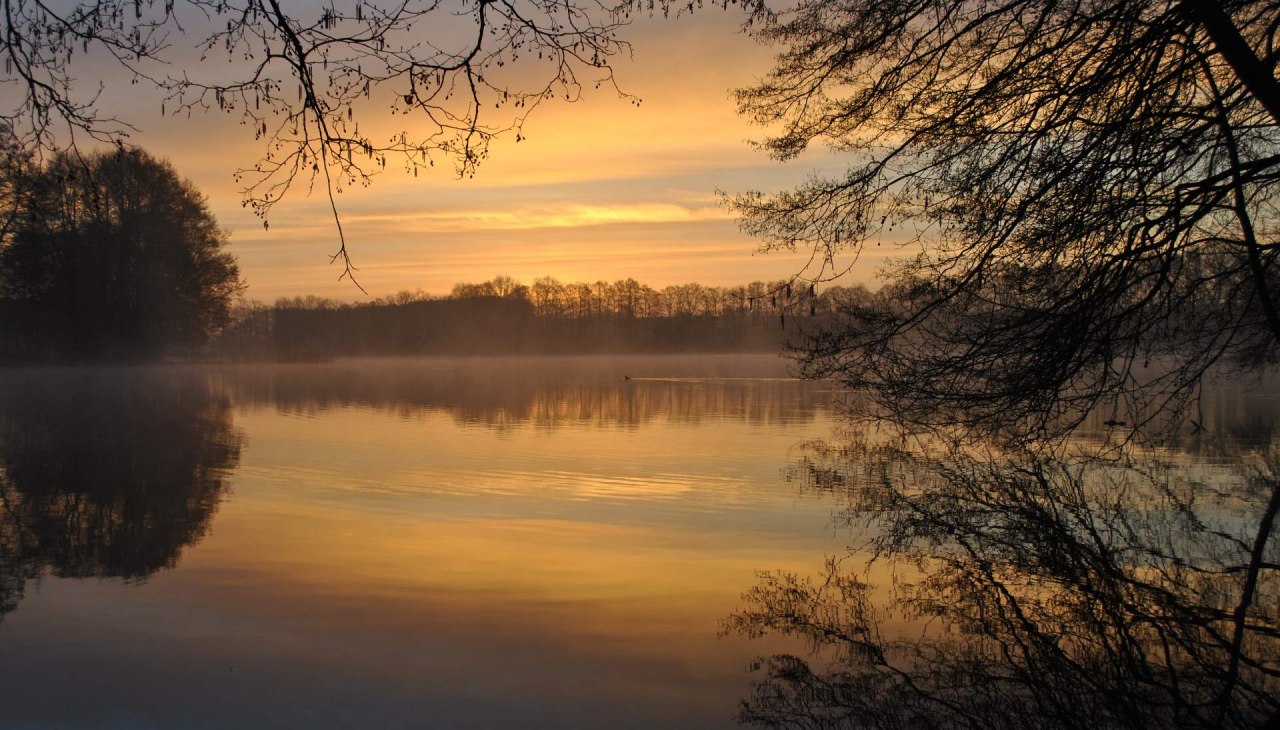 Aan de oever van het Carwitz-meer, © Ulrike Rosin