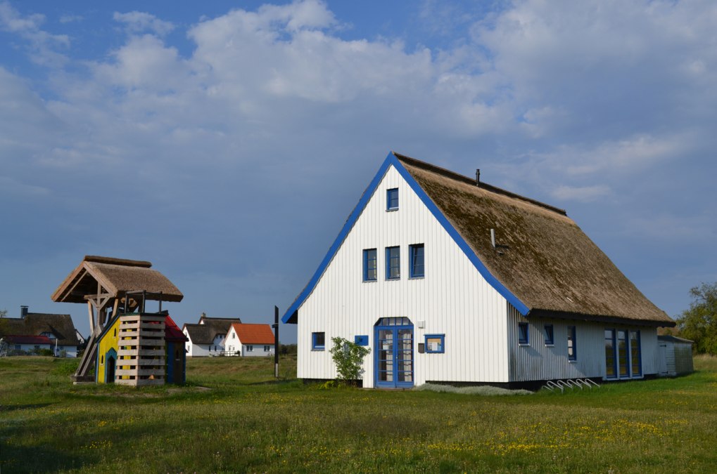 De parochiezaal "Uns Tauflucht" in Neuendorf, © Hiddenseer Hafen- und Kurbetrieb
