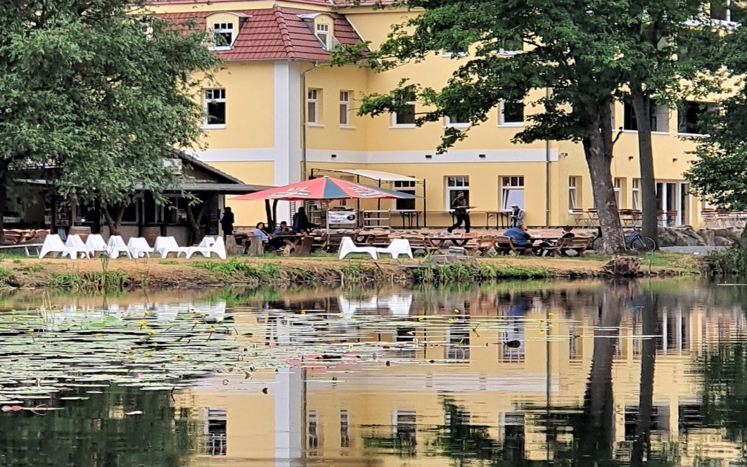 Widok znad jeziora, © Dr. Diana Siebert
