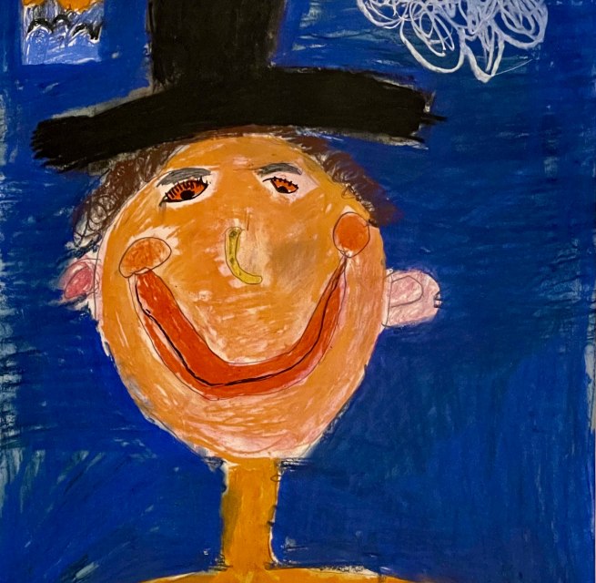 Pastel drawing, Emil 7 years // © Ute Laux Pastel drawing, Emil 7 years // © Ute Laux