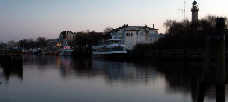 Blick von der Mittelmole // &copy; Geschichtswerkstatt Rostock e.V., Andreas G&uuml;nther