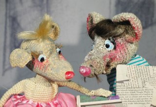 The theater in the PAHLHUUS in Zarrentin am Schaalsee. // &copy; Tandera Theater, Testorf