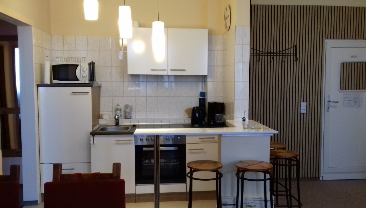 Kitchen Pension & Fewo am Rosengarten, &copy; rc