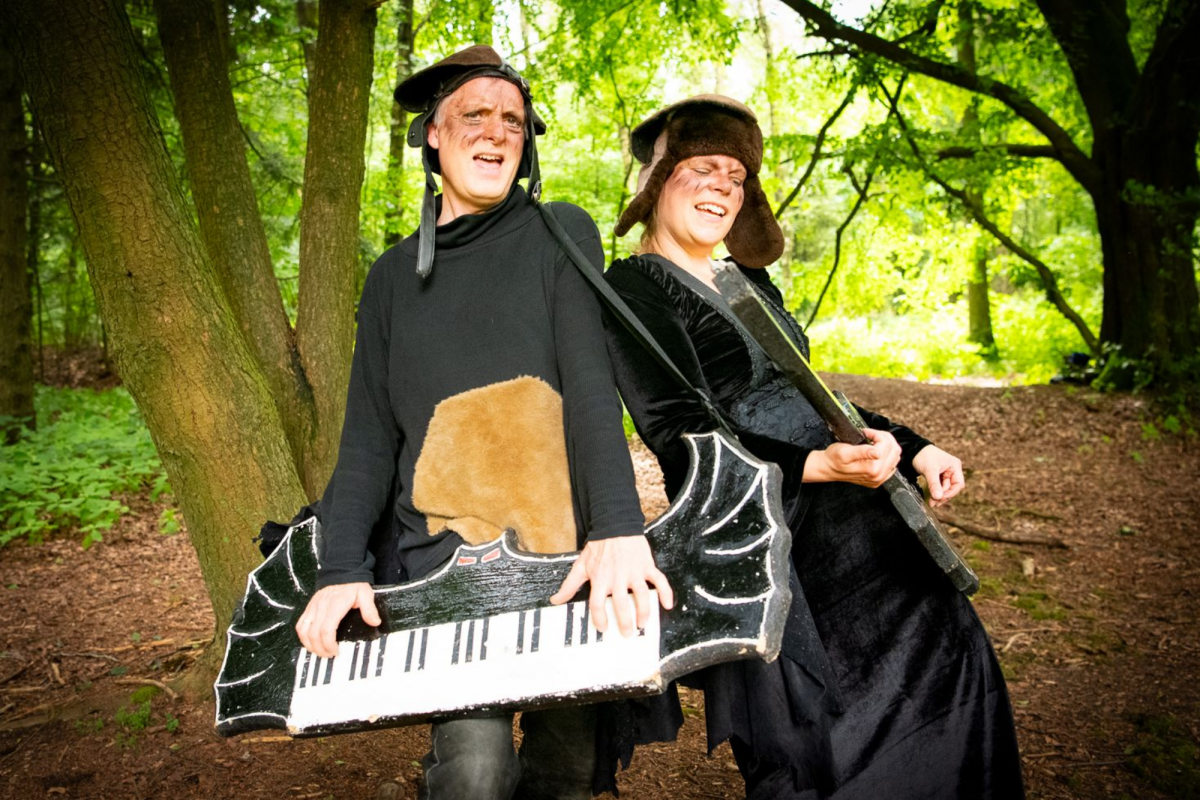 Flattertom & Flederlilly _evenementenkalender 30 x 20 cm, &copy; Carina Kohrt