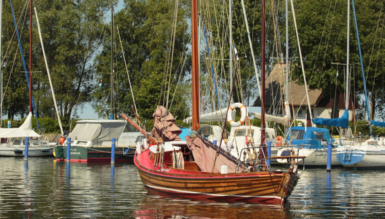 To Usedom Island with the “Ghost”. An adventure on the Zeesen boat, © Markus Moeller