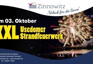 © XXL Feuerwerk Usedom Seebrücke Zinnowitz