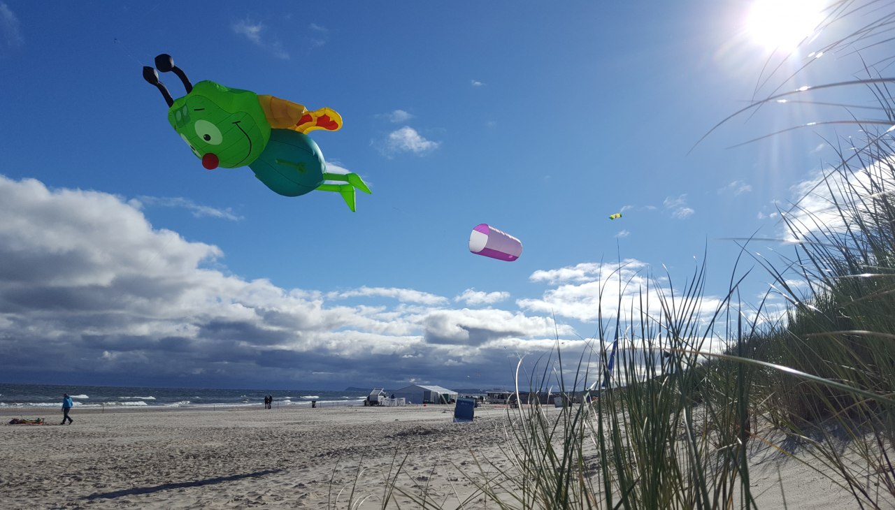 Usedom Vliegerfestival - zondag, &copy; Usedomer Drachenfestival