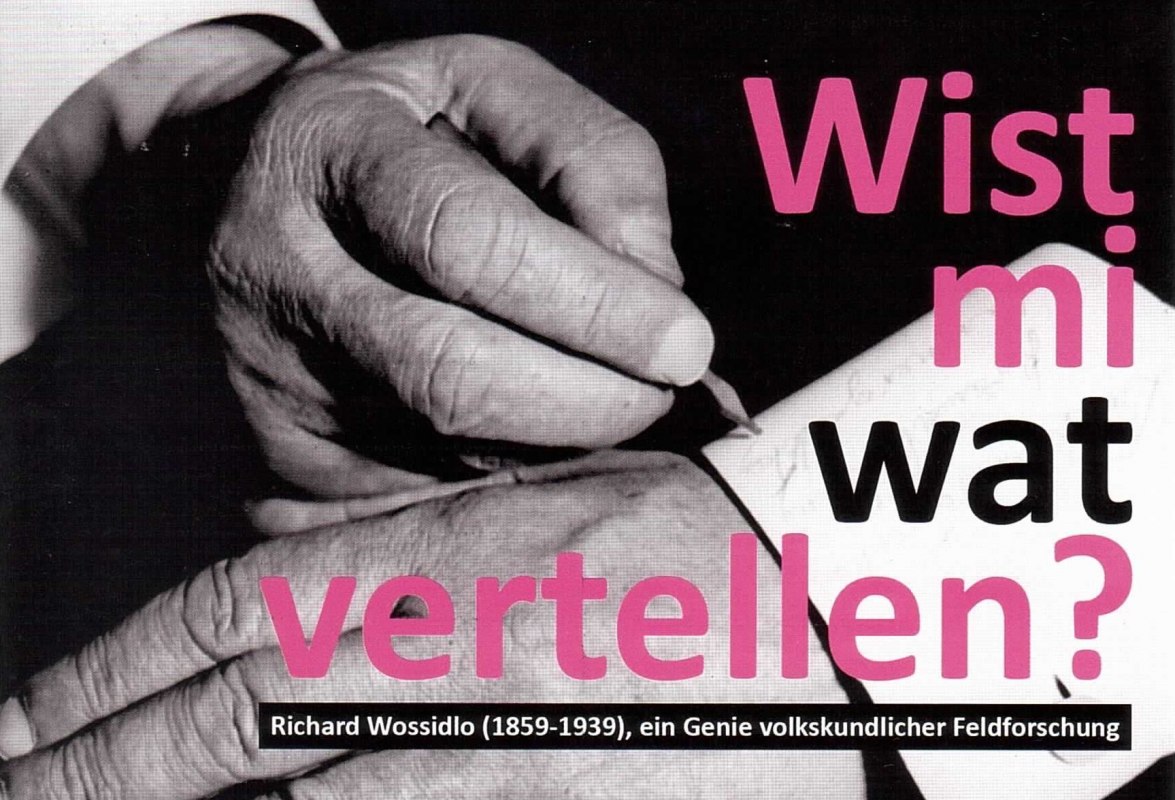 Wossidlo wrote down stories and tales of the Mecklenburgs in the dialect on palm-sized slips of paper, occasionally even writing on his cuffs. // &copy; Karl Eschenburg