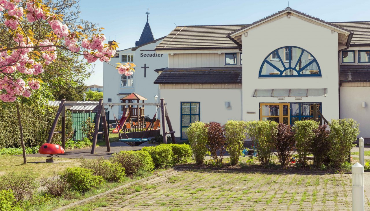 Haus Seeadler - widok z zewnątrz, © Familienferienwerk LGV e. V.