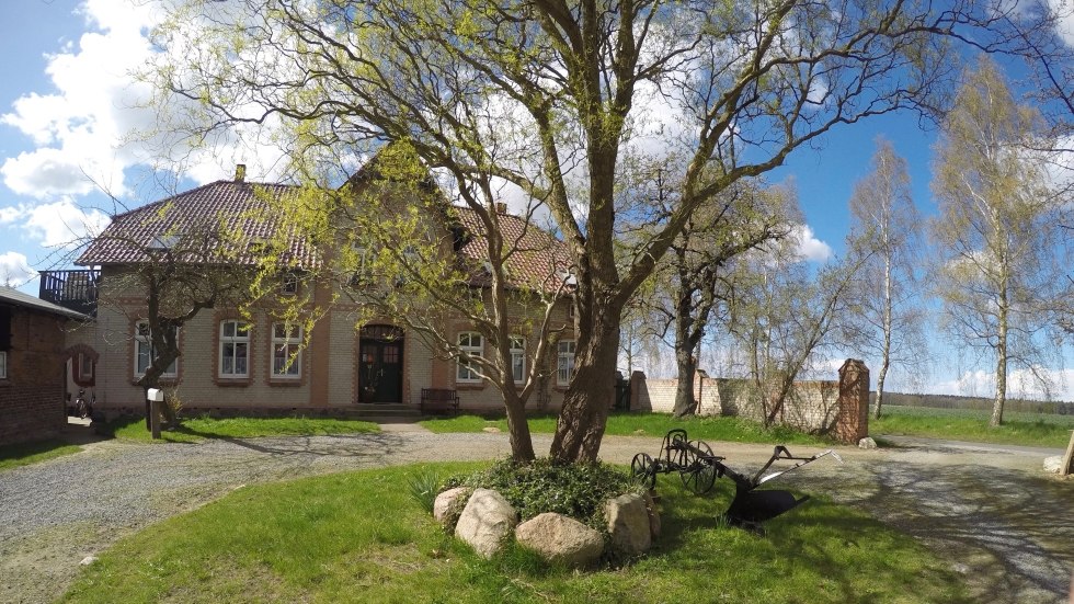 Residential house, built in 1912, sandstone, &copy; Museumsscheune Ehlershof
