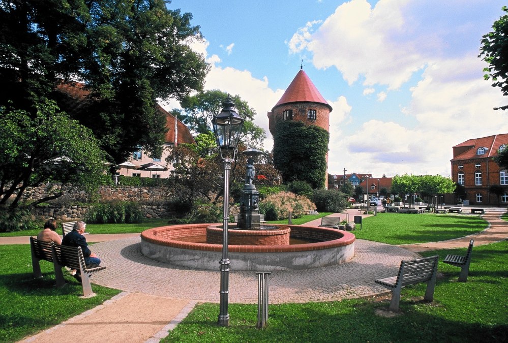 Uitzicht op het stadsmuseum Amtsturm, © Maik Senkbeil, Stadt Lübz