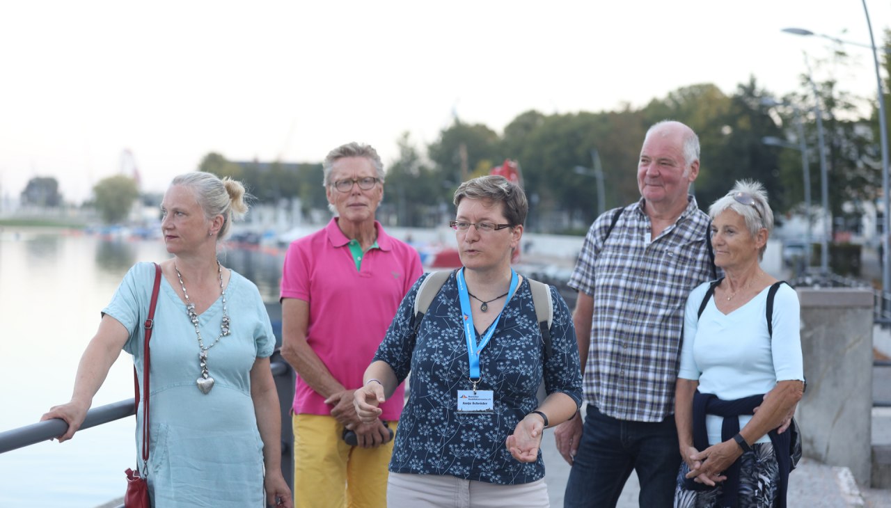 Rondleiding door de kustplaats Warnemünde., © TZRW/D. Gohlke Rondleiding door de kustplaats Warnemünde., © TZRW/D. Gohlke