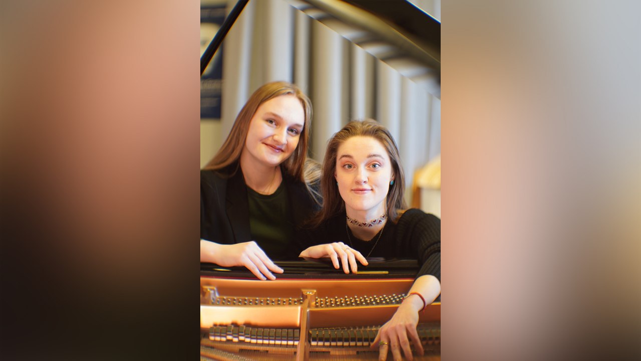 Varvara Kostenko and Yaroslava Osadcha // &copy; hmt Rostock (bereitgestellt)