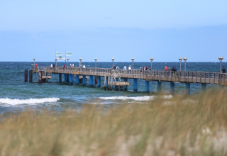 Pier at the Baltic health spa town of Graal-Müritz // © MV-T/Gohlke Pier at the Baltic health spa town of Graal-Müritz // © MV-T/Gohlke