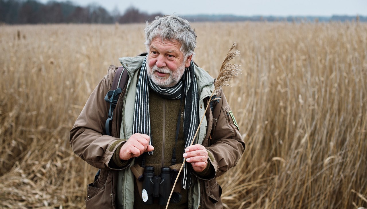 Winter Bodden landscape with Lutz Storm, &copy; Mareike Timm