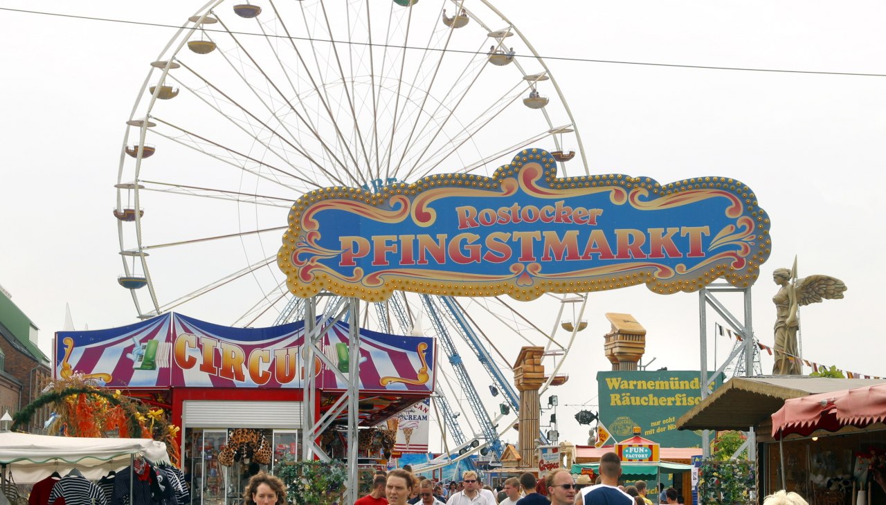 Rostock Whitsun market in the city harbor, © Großmarkt Rostock GmbH, Dietmar Lilienthal Rostock Whitsun market in the city harbor, © Großmarkt Rostock GmbH, Dietmar Lilienthal