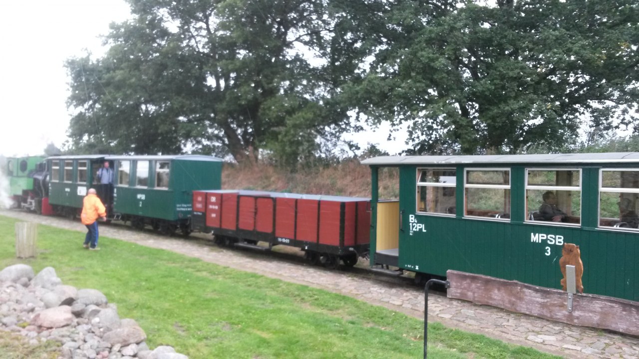 Eindpunt Uhlenhorst. Vanaf hier gaat het terug naar Schwichtenberg // &copy; Angelika Michaelis