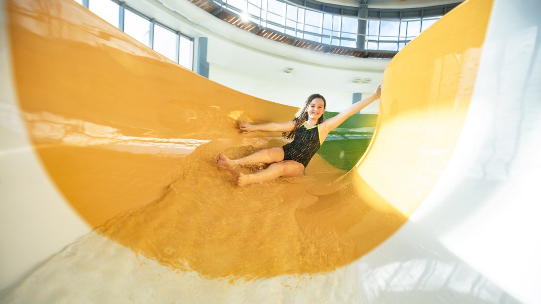 Wszystko jest tutaj. WODA. SAUNA. FITNESS. ULUBIONE MIEJSCE., © Aquafun Fleesensee