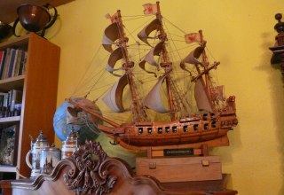 Sailing ship "Brandenburg" of the Brandenburg fleet, © Peter Ramsch