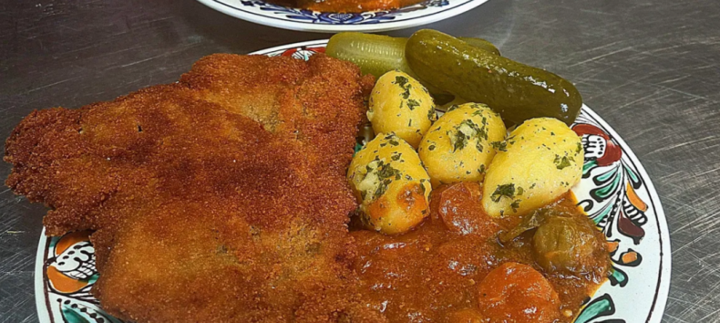 Zoltan's schnitzel, © Zoltan Szekely