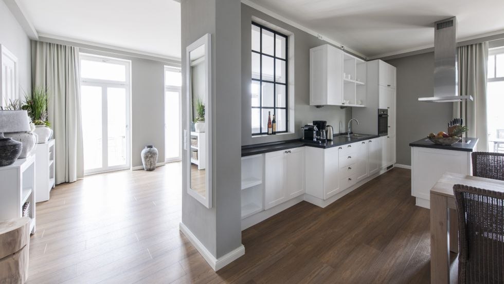 Widok na kuchnię FeWo Villa Minerva, © Villa Minerva