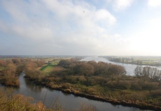 From the observation tower you can look far over the Elbe landscape., © Gabriele Skorupski