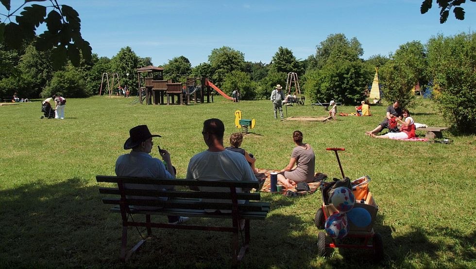 Het natuurbelevenispark is een bestemming voor het hele gezin // © Naturerlebnispark Gristow Het natuurbelevenispark is een bestemming voor het hele gezin // © Naturerlebnispark Gristow