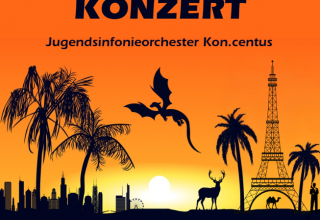 Plakat des 54. Orchesterkonzertes // © Kon.centus Plakat des 54. Orchesterkonzertes // © Kon.centus