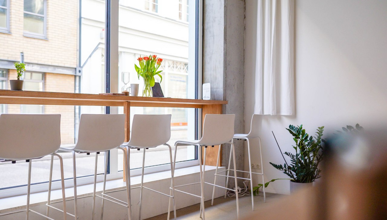 Co-Working Café table, © Co-Working Café tisch