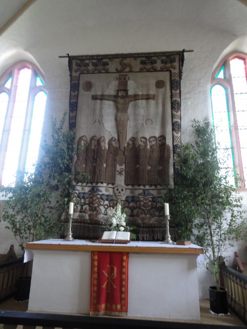 A rarity and unique. A hand knotted fishing rug, © Angelika Michaelis-TVV e.V A rarity and unique. A hand knotted fishing rug, © Angelika Michaelis-TVV e.V