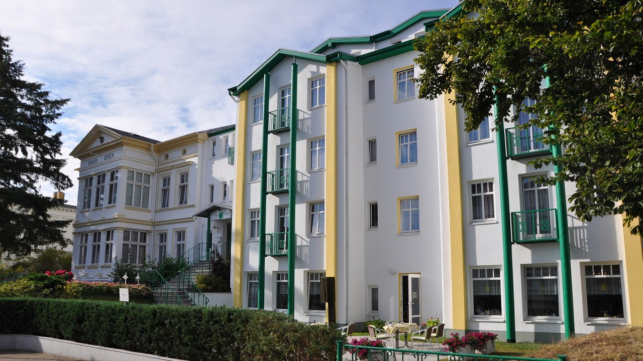 Exterior view Hotel garni Eden // © MV-T/Fischer Exterior view Hotel garni Eden // © MV-T/Fischer