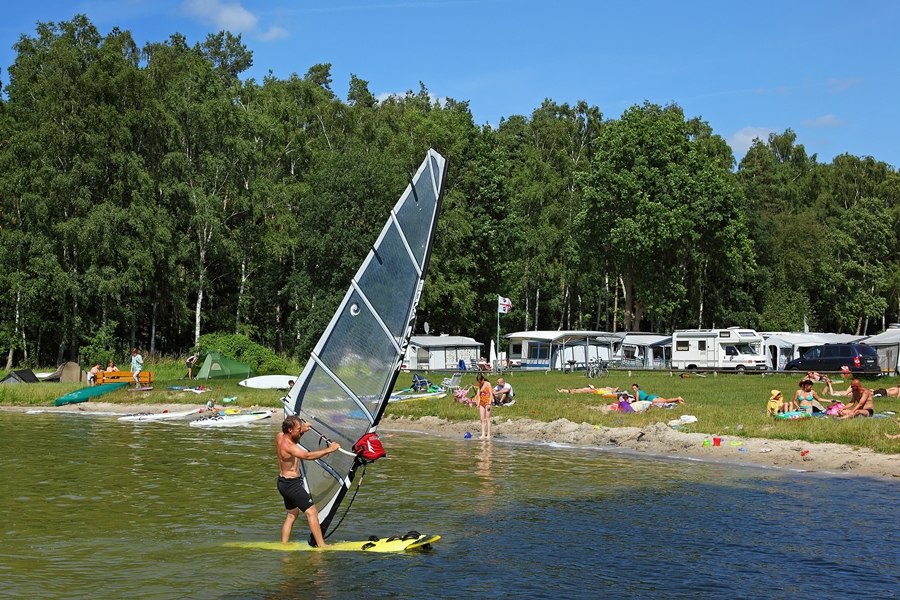 Zwemstrand bij camping "Boek, © Rene Legrand