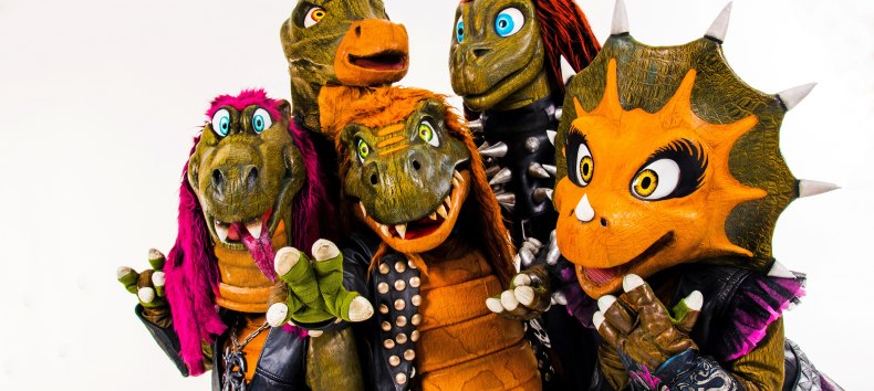 HEAVYSAURUS -Dino-Metal für die ganze Familie! // © Franz Schepers HEAVYSAURUS -Dino-Metal für die ganze Familie! // © Franz Schepers