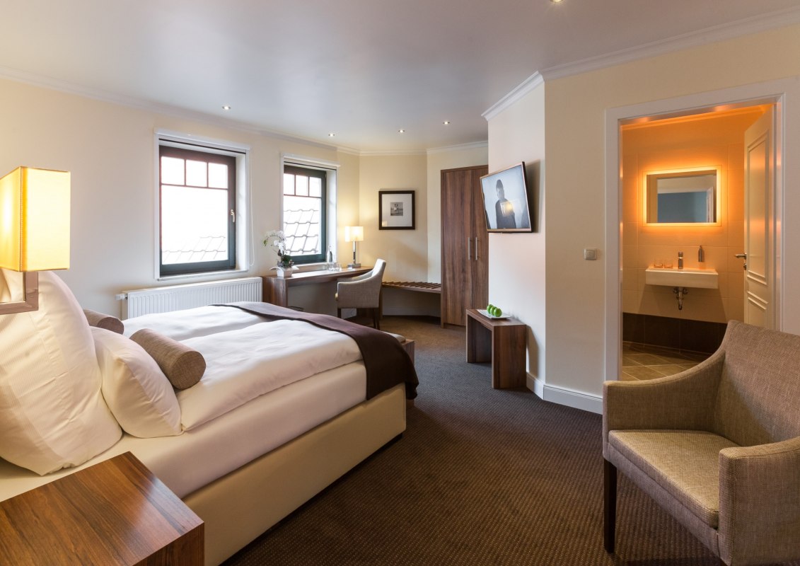 Dobry sen w hotelu Mecklenburger Hof. // © Hotel und Pension in der Nudeloper Dobry sen w hotelu Mecklenburger Hof. // © Hotel und Pension in der Nudeloper