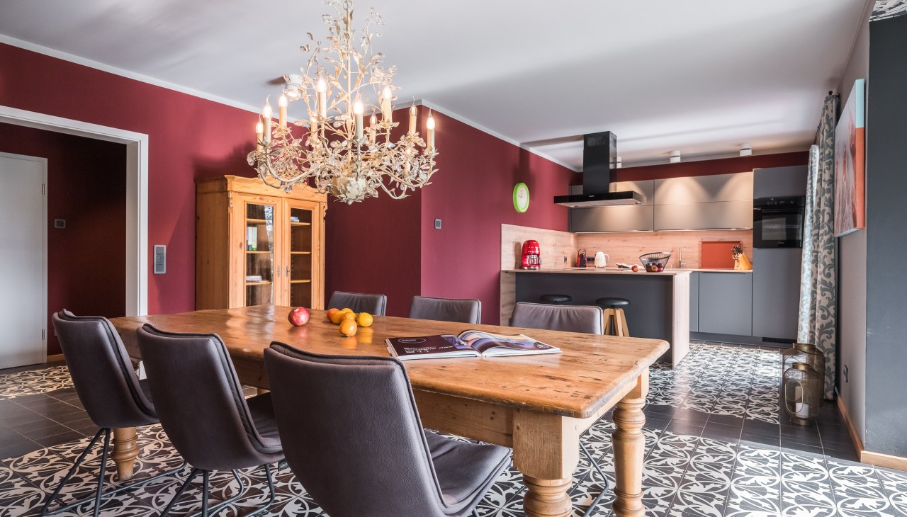 Living and dining area, © Rabennest/Friederike Hegner