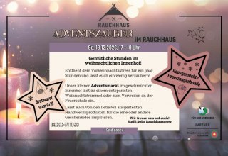 Advent magic in the Rauchhaus Möllin // © Rauchhaus Möllin Advent magic in the Rauchhaus Möllin // © Rauchhaus Möllin