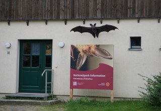 Hier gibt es Informationen &uuml;ber den Nationalpark und das Havelgebiet. // &copy; Barbara L&uuml;thi Herrmann