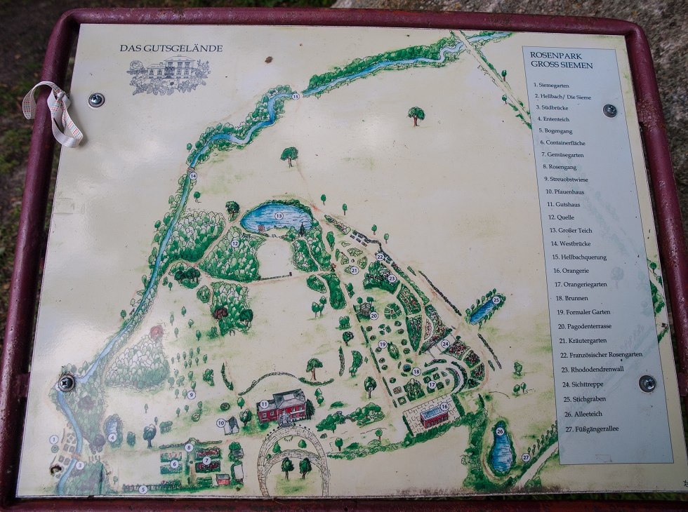 The general plan of the park, &copy; Frank Burger