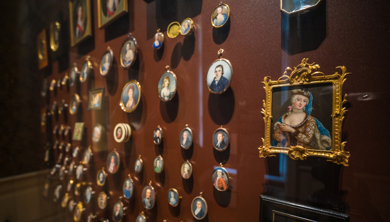 Miniatury w galerii Museum Schloss Ludwigslust, &copy; SSGK MV / Timm Allrich
