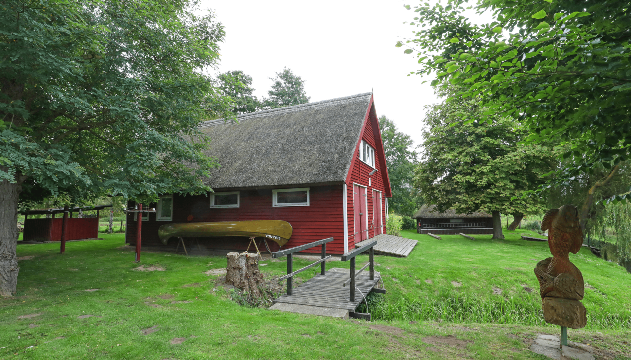 Obszar odpoczynku dla pieszych wędrówek wodnych Gützkow, © TMV/Gohlke