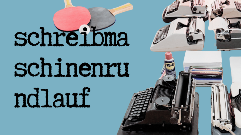 Typewriter rotation, &copy; Ping Pong Salon