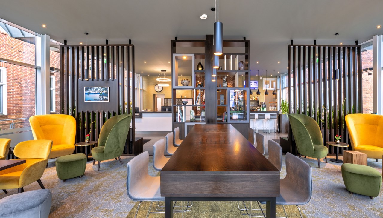 Lobby_web, © Hotel am Schlosspark Güstrow