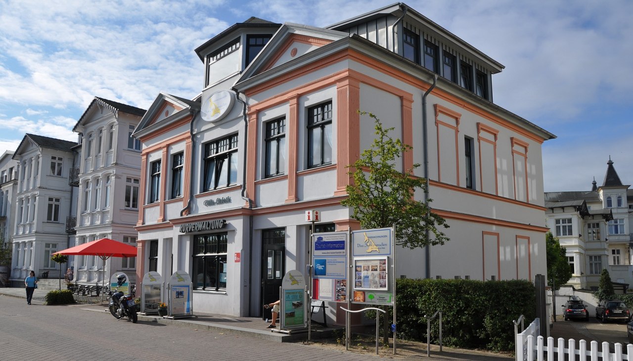 De kuuradministratie in de Dünenstraße, © TMV/Fischer