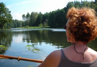 Kanufahren im Land der Seeadler // &copy; NationalparkTours