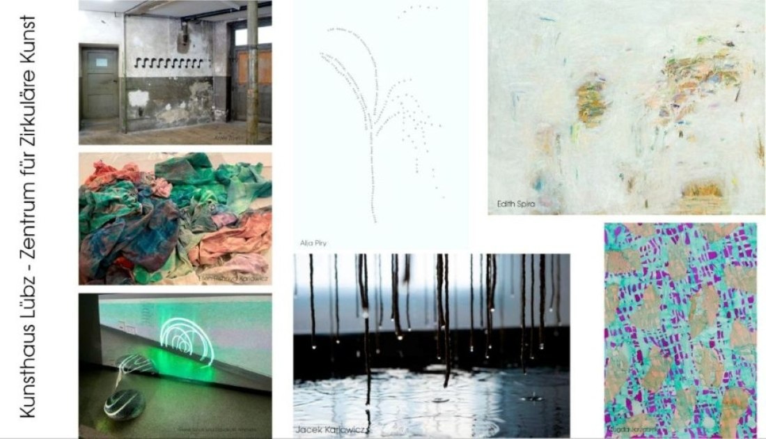 Works by artists from Germany, Norway, Austria, Poland, Switzerland, and Slovenia // © Kunsthaus Lübz Works by artists from Germany, Norway, Austria, Poland, Switzerland, and Slovenia // © Kunsthaus Lübz