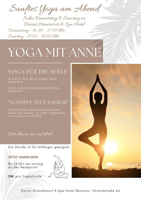 Yoga_with_Anne_hangout, © Dorint Strandresort & Spa Wustrow