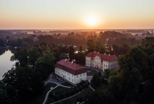 Kasteel Mirow bij zonsopgang, © TMV/Gänsike